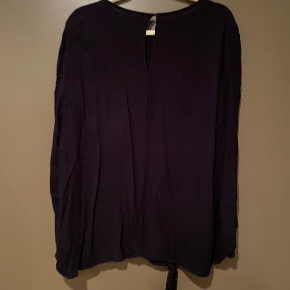 Ava & Viv Black Plus Size Top Shirt Size 2X - Picture 6 of 6